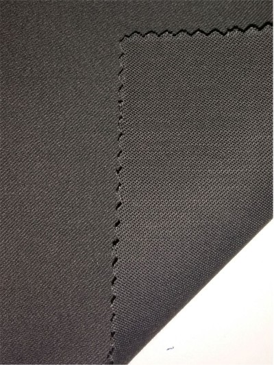 XX-FSSY/YULG  C/N 88/12 HRC FR satin fabric 16S*16S 300GSM 側面照